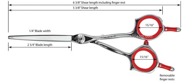 Matteck Matsuzaki Stroke Leead Scissors | Precision Shears